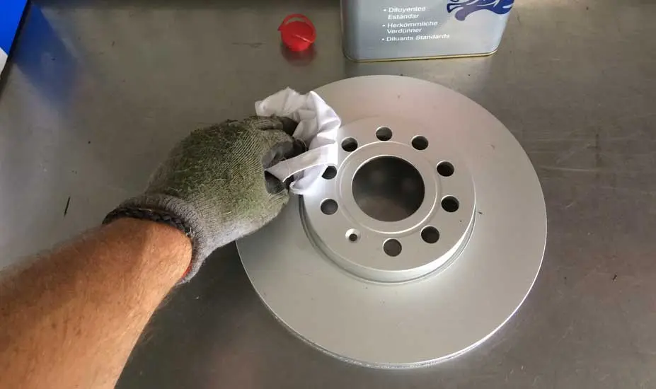 Cleaning new Rotors