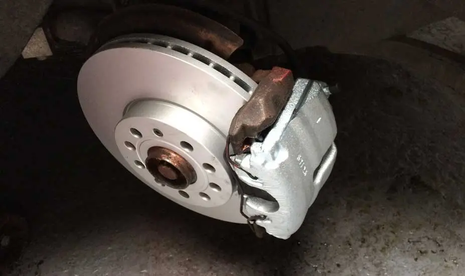 Brake caliper and rotor