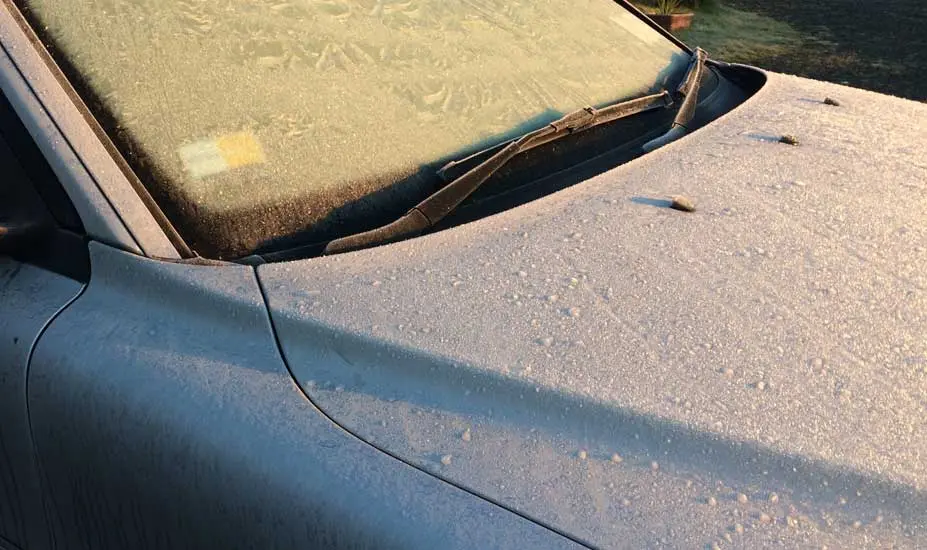 Frozen wipers