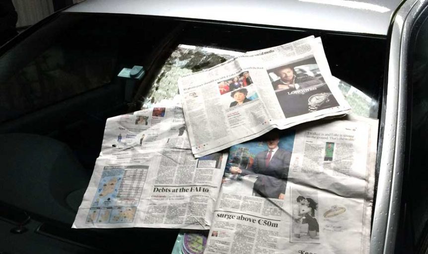 Newspaper To Clean Windshield (Pro Tips)