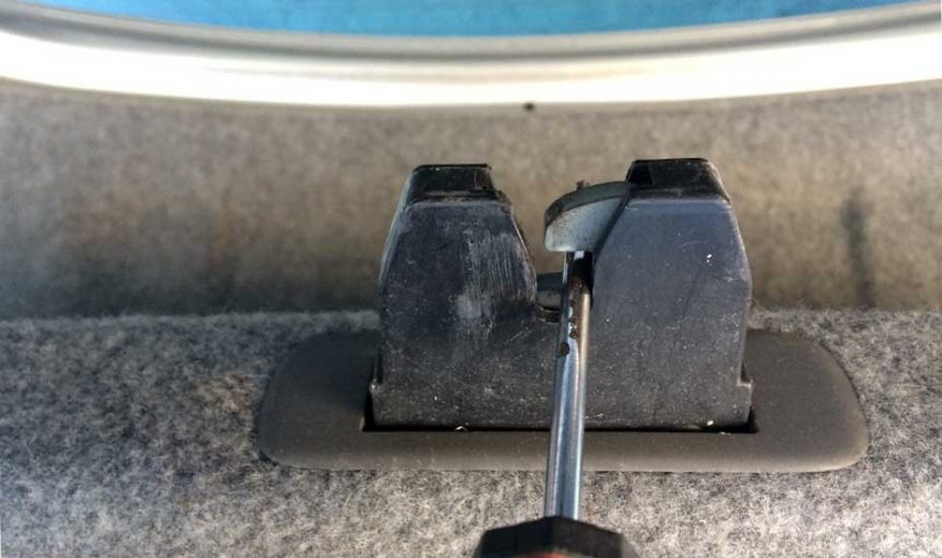 Gas Flap Won't Open (Hidden Release)