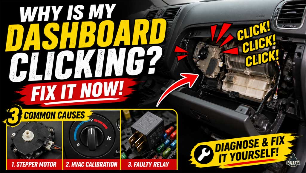 Why Is My Dashboard Clicking? (Fix it now!) - Rustyautos.com