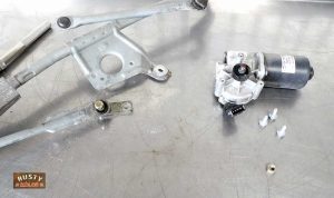 How To Replace Windshield Wiper Motor - Picture guide - Rustyautos