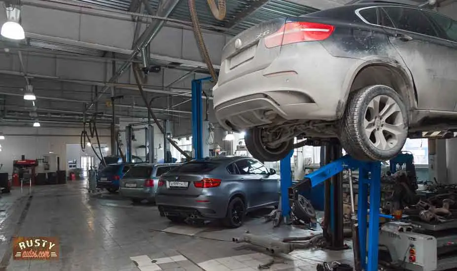 BMW workshop