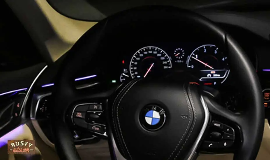 BMW steering wheel