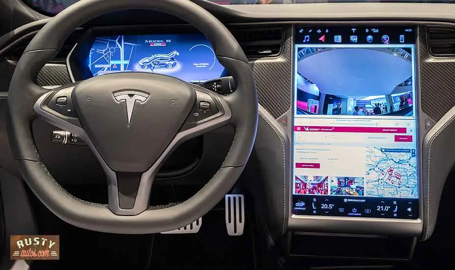 Tesla Info center