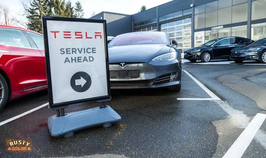 Tesla service center