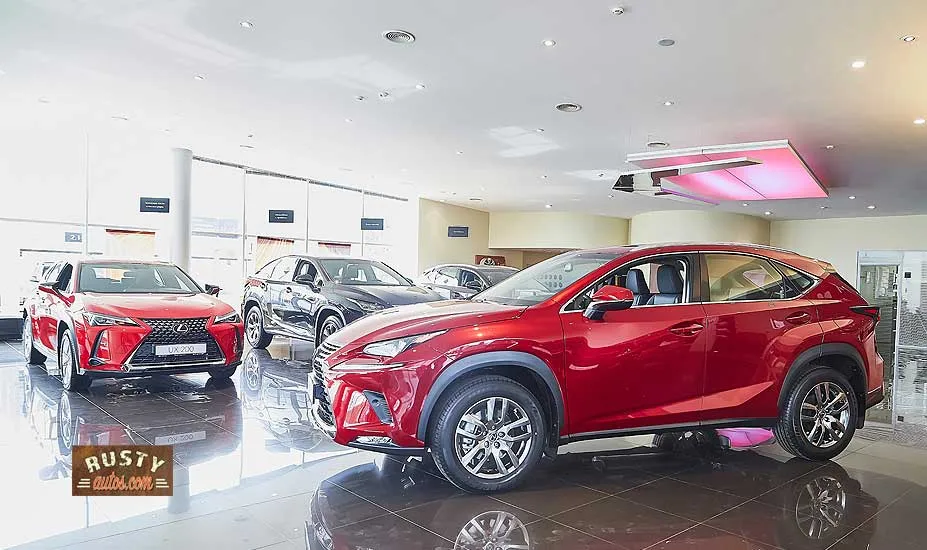 Lexus showroom