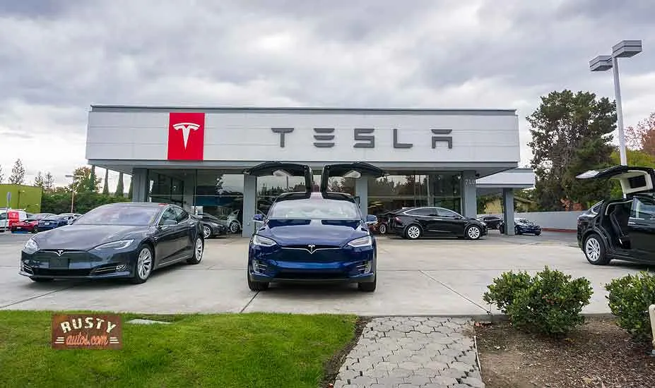 Tesla showrooms