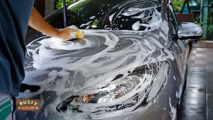 Hand car wash at home
