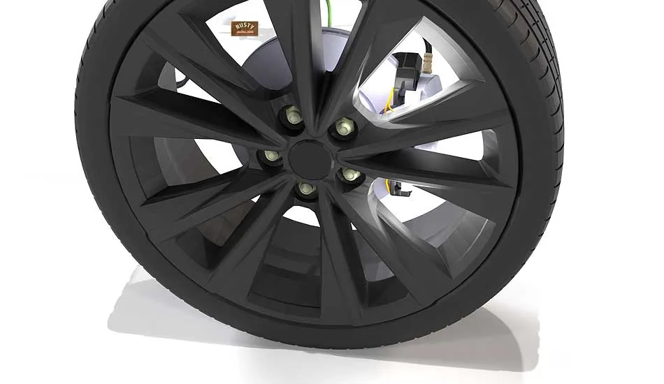 Open-spoked-wheel