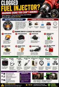 Warning Signs of a Clogged Fuel Injector (And How to Fix It Fast
