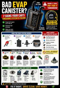 Bad EVAP Canister? 7 Signs Your Car’s Emissions System Is Failing